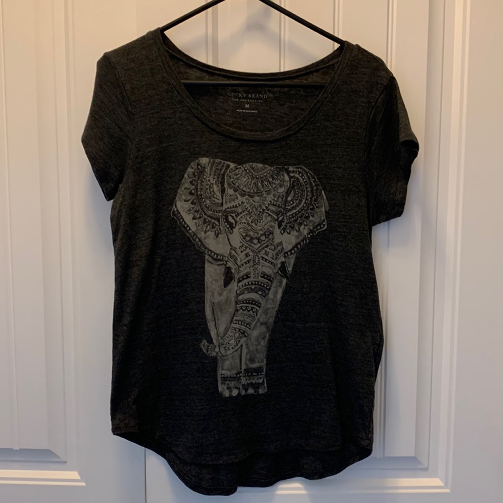 Lucky Brand Graphic Tee. Size medium.